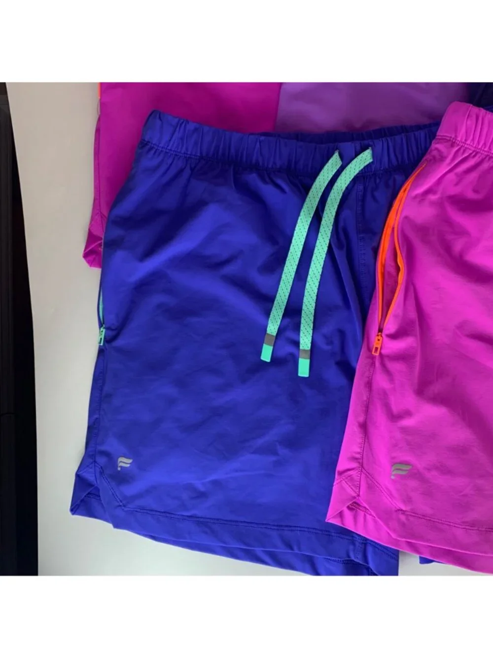 Lot of 7 Fabletics Multicolor Athletic Shorts Mens XL